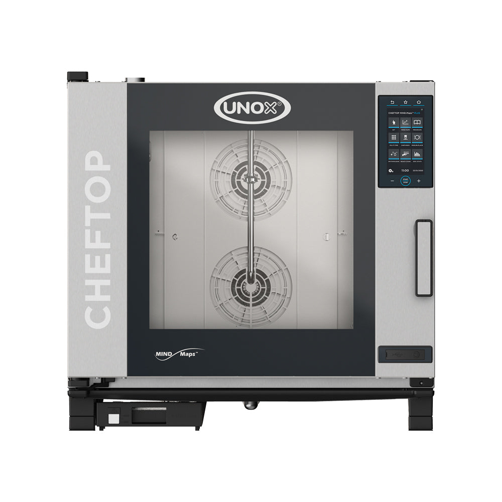 Horno Cheftop 6 niveles 2/1 GN eléctrico Unox modelo XEVC-0621-EPRM