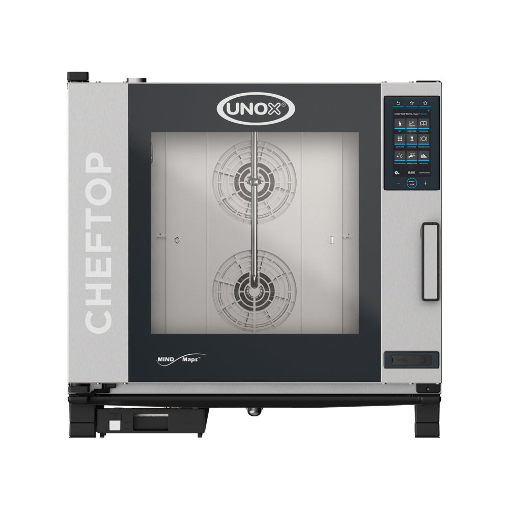 Horno Cheftop 6 niveles 2/1 GN a gas Unox modelo XEVC-0621-GPRM