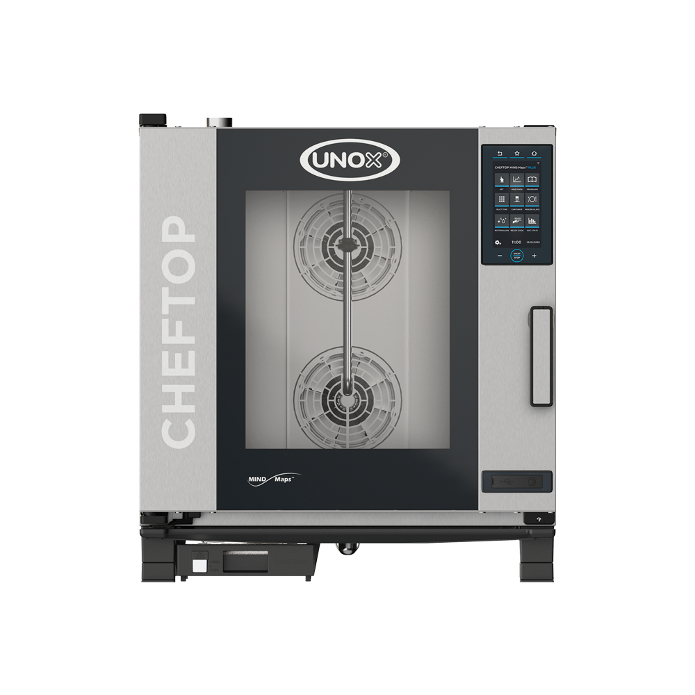 Horno Cheftop 7 Niveles 1/1 GN A Gas Unox Modelo XEVC-0711-GPRM ...