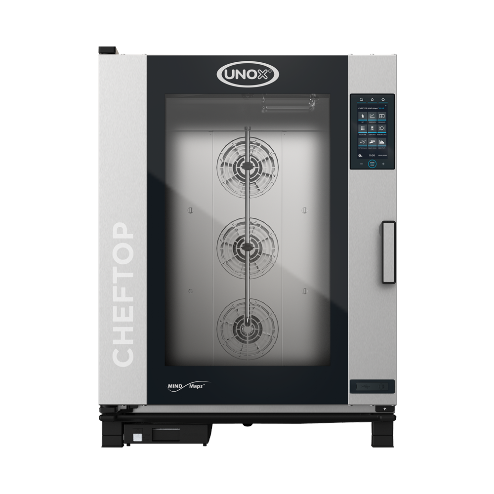 Horno Inteligente 10 niveles GN 2/1 Plus Eléctrico Marca UNOX Modelo XEVC-1021-EPRM freeshipping - Innova FoodService