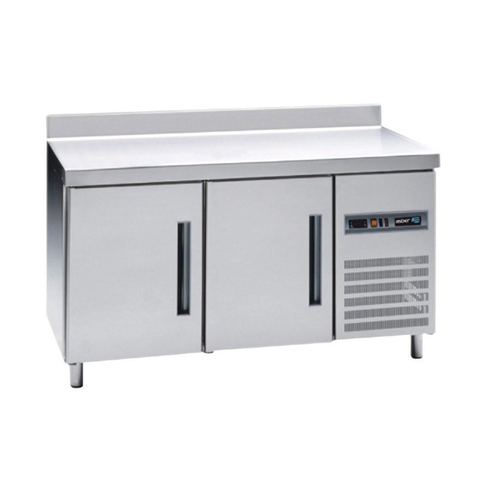 Mesa de Trabajo Congelada 2 puertas sólidas 9 pies cúbicos marca Asber modelo ASTF-60 freeshipping - Innova FoodService