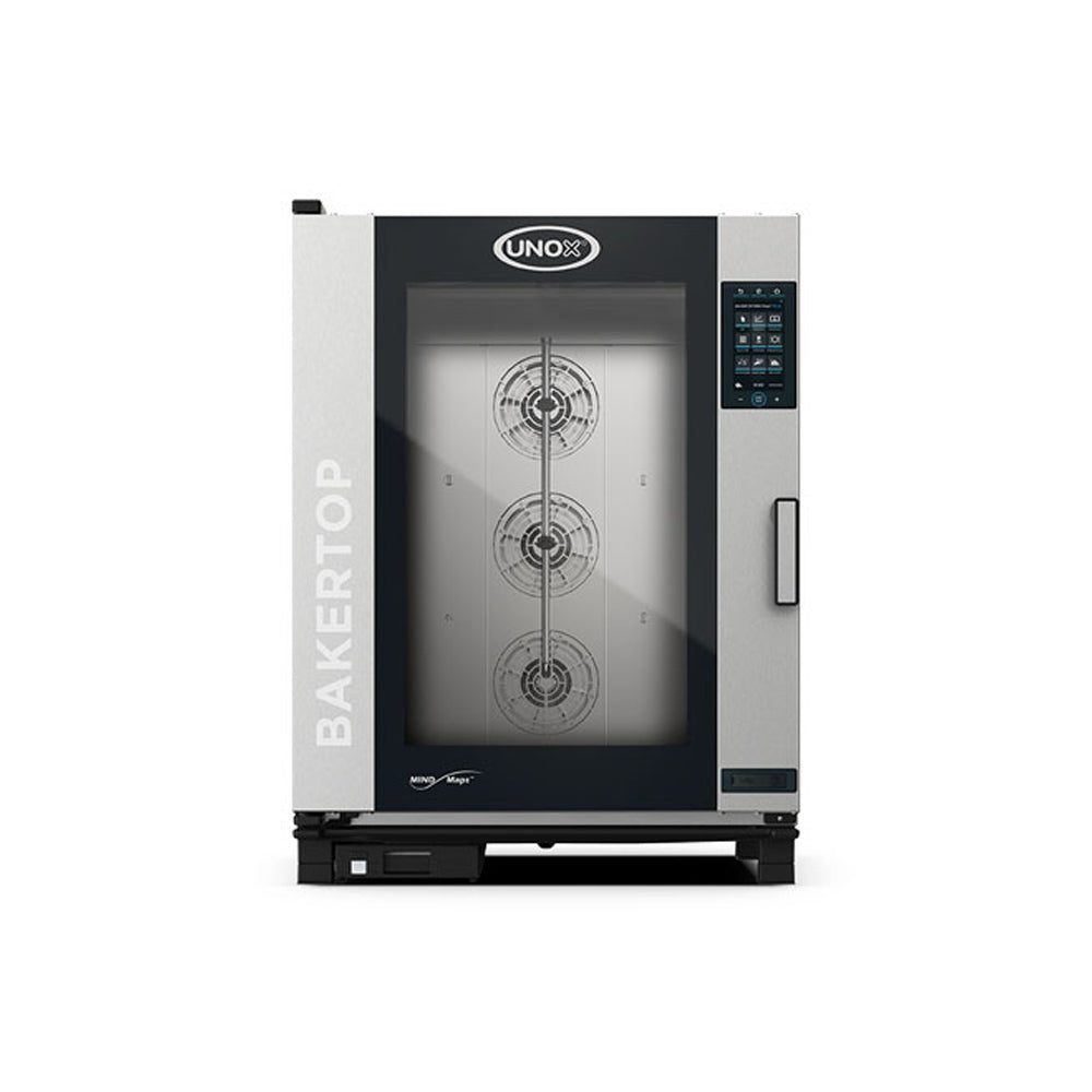 Horno BAKERTOP MIND.Maps  Eléctrico 8 niveles 650 x 450 Marca UNOX Modelo XEBC-10FS-EPRM-AL freeshipping - Innova FoodService