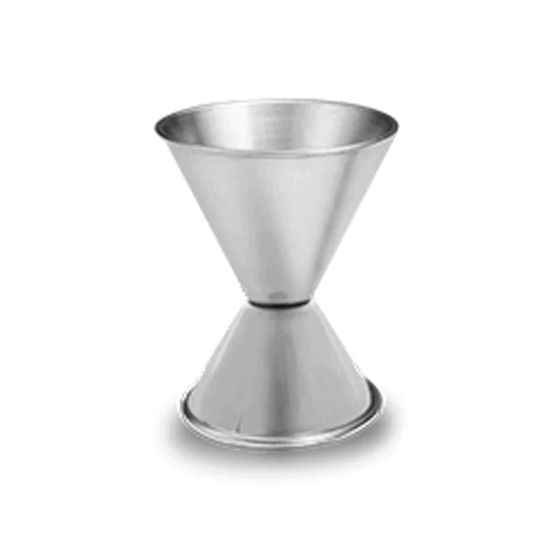 Caledonia-Utensilios-Para-Restaurante-Y-Bar
-Jig-2-Medidor-Para-Bebidas-Doble-De-Acero-Inoxidable-1-Y-2-Oz.-(30-Y-60-Ml)-12-Pack-