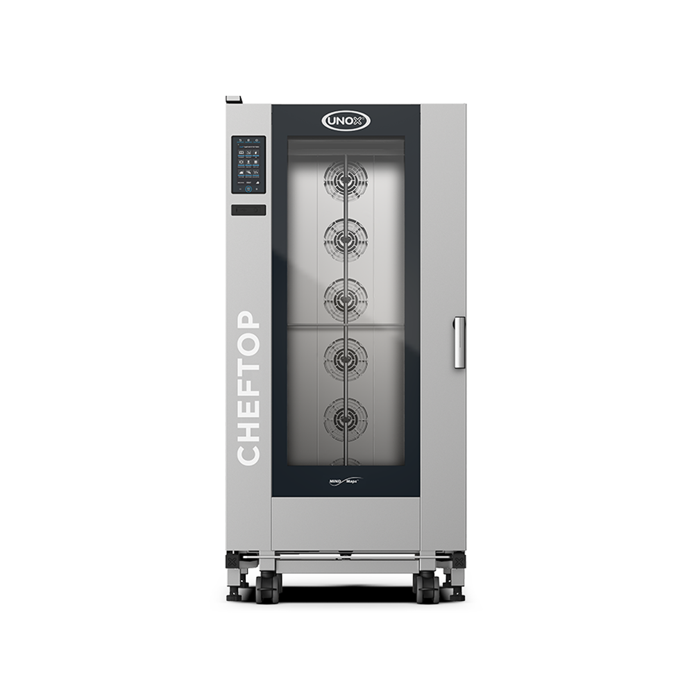 Horno Inteligente 20 niveles 1/1 GN Eléctrico CHEFTOP MIND.Maps Marca UNOX Modelo XEVL-2011-DPRS freeshipping - Innova FoodService